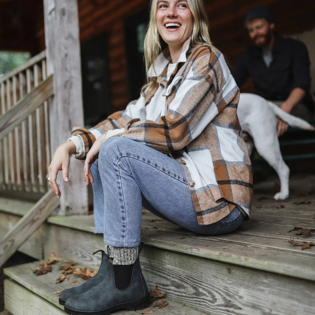 BLUNDSTONE || 587 RUSTIC BLACK