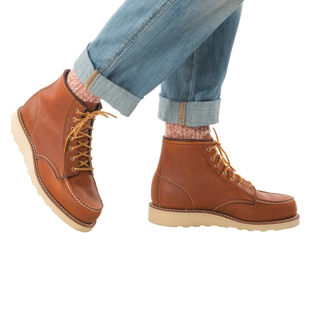 RED WING || 3375 WOMENS MOC TOE 6-INCH ORO LEGACY