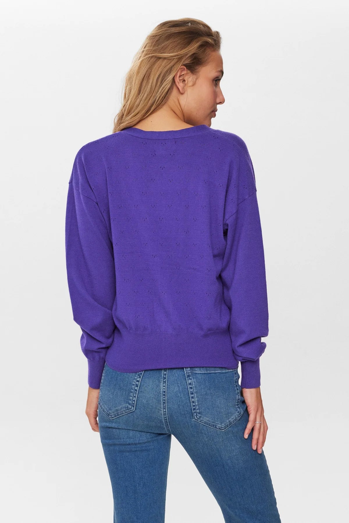 NÜMPH || NUEDNA CARDIGAN TILLANDSIA PURPLE