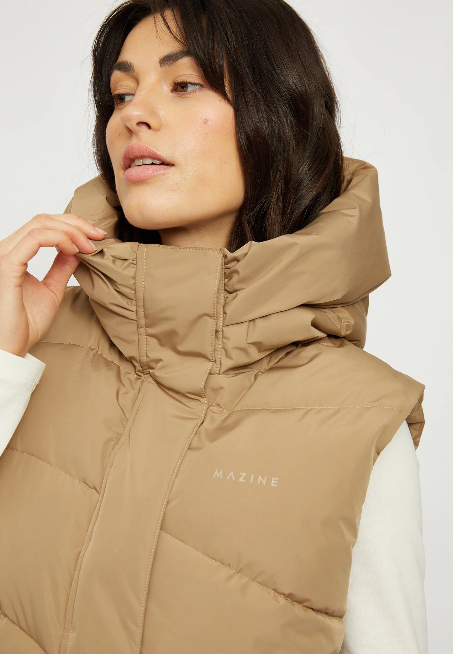 MAZINE || WANDA VEST CLAY