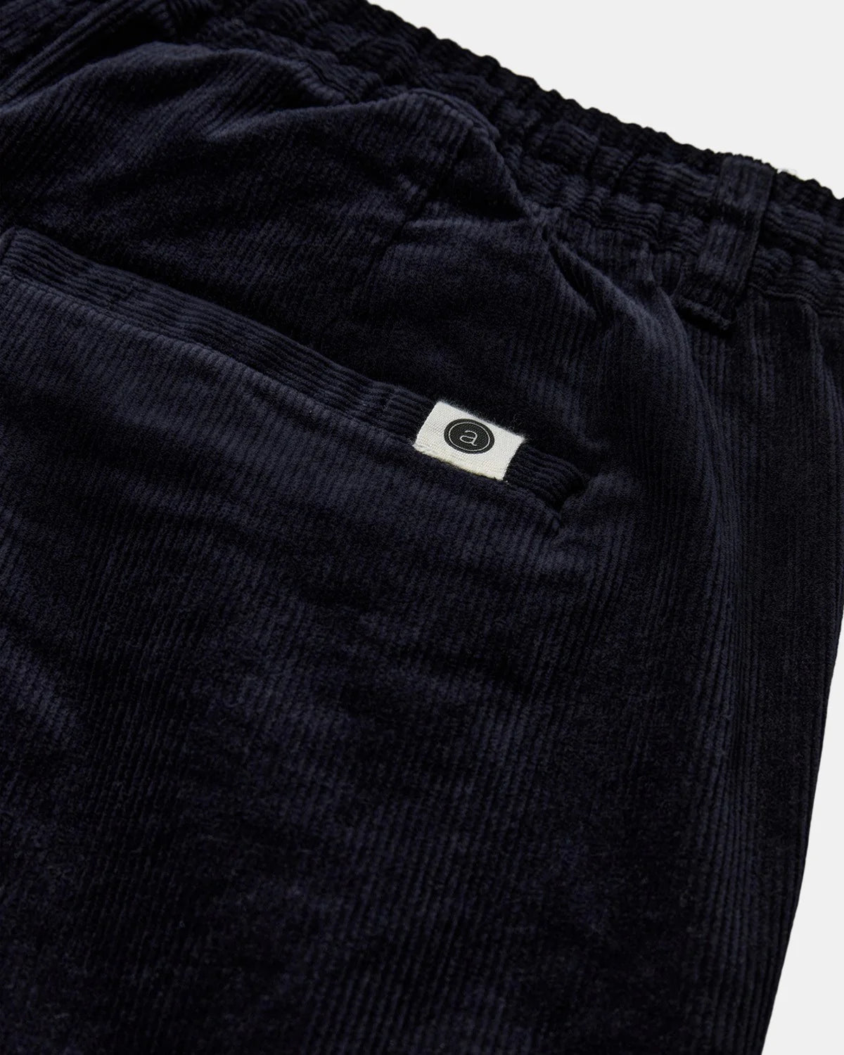 ANERKJENDT || AKJAN ELASTIC CORD PANTS DARK NAVY