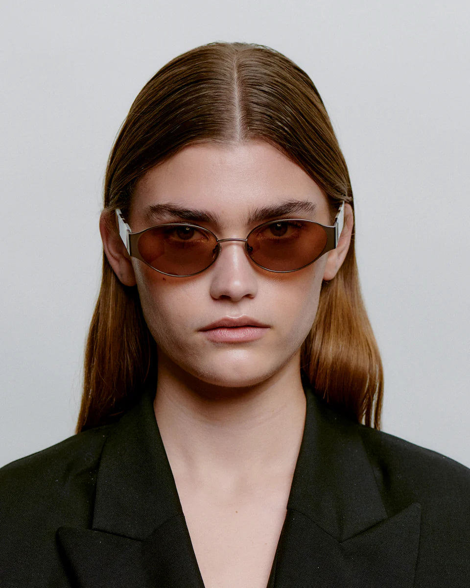 A.KJAERBEDE II BELLA GOLD MATTE BROWN COOKIE DOUGH