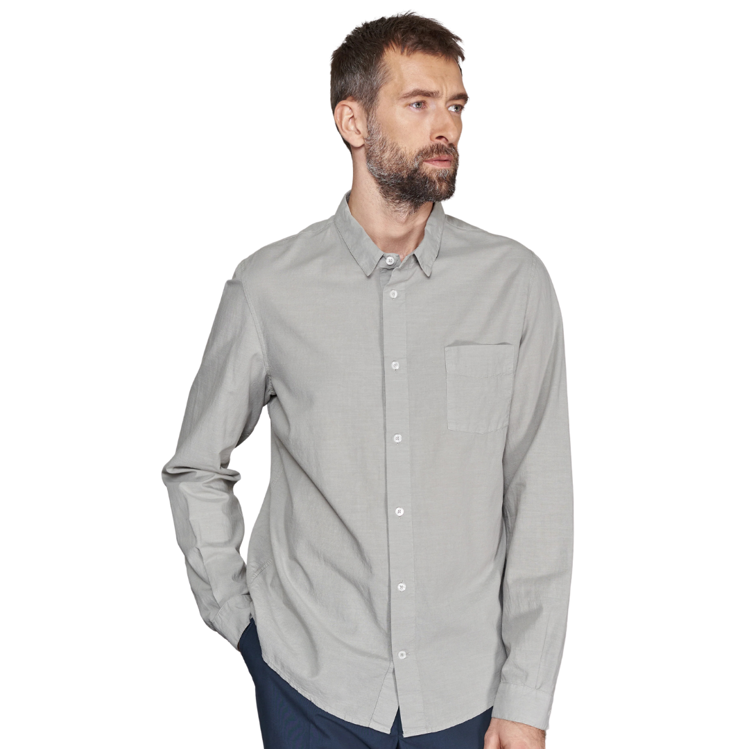 ABOUT COMPANIONS || SIMON SHIRT TENCEL LINEN REED