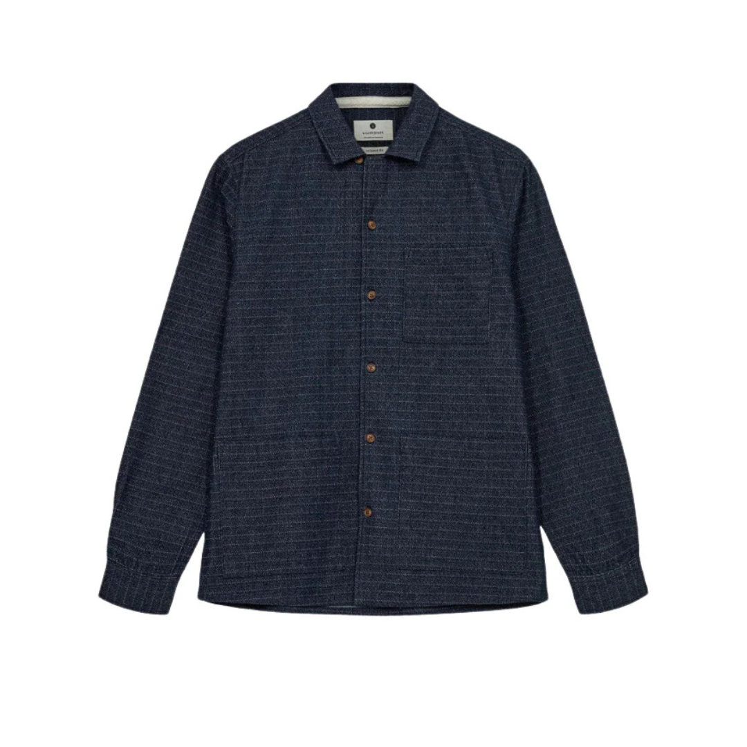 ANERKJENDT || AKKURT DENIM JACQUARD MEDIUM BLUE