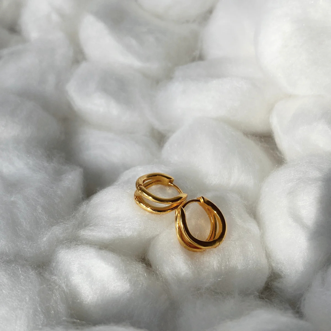 BRANDLINGER || OHRRINGE SALZBURG GOLD