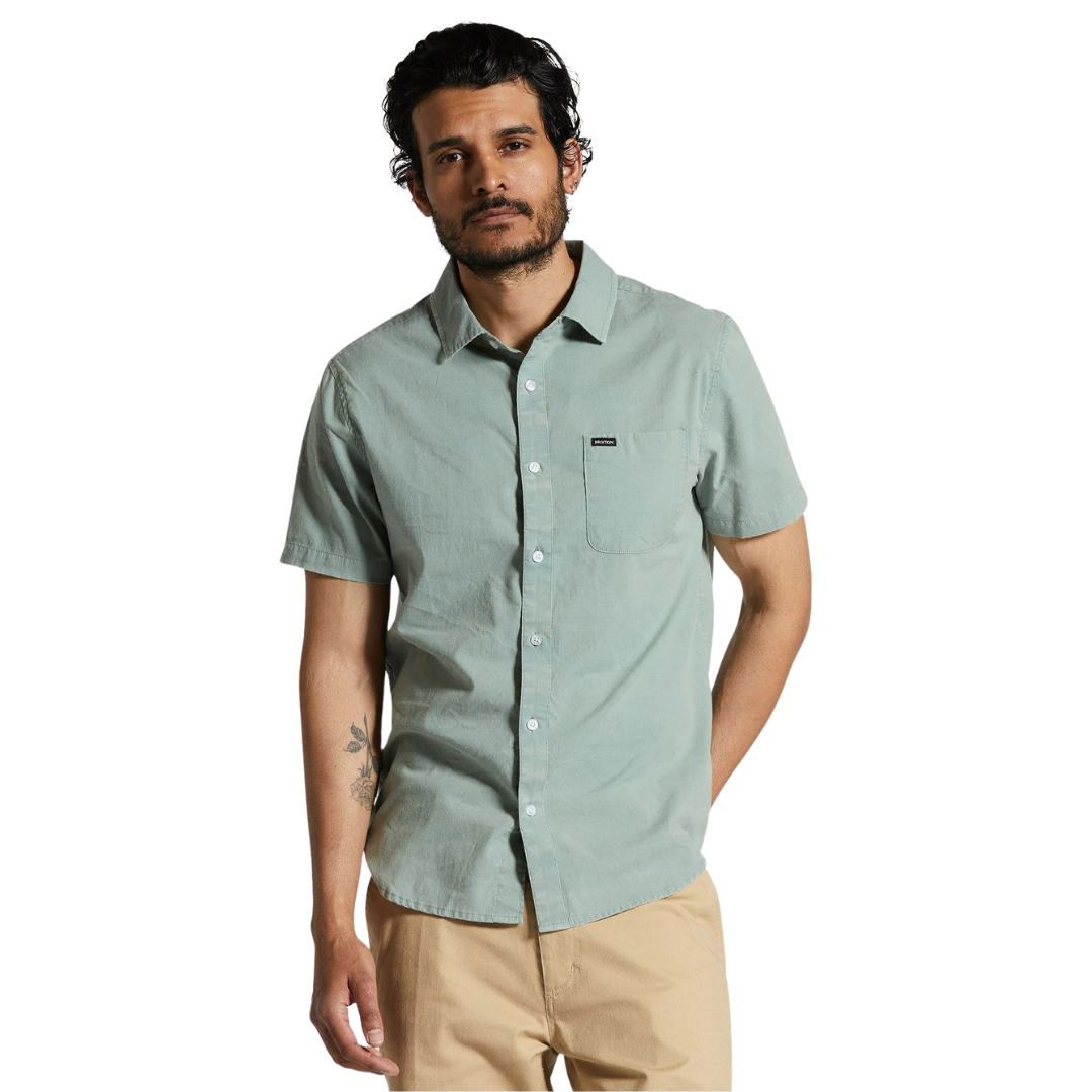 BRIXTON || CHARTER SOL WASH CHINOIS GREEN SOL WASH