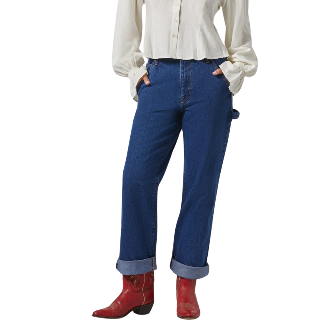 BRIXTON || ESSEX PAINTER PANT MEDIUM DENIM