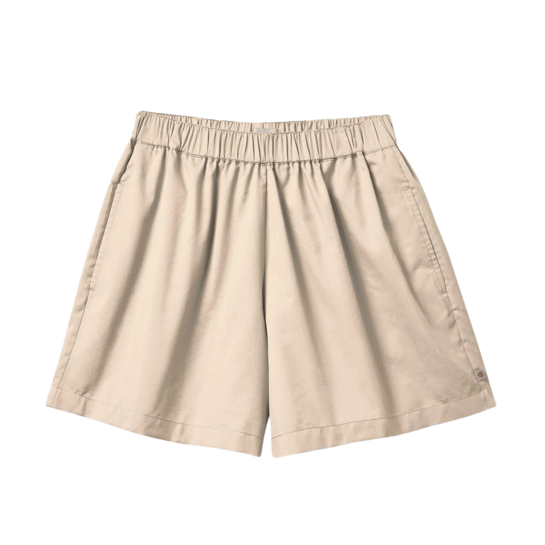 BRIXTON || POLANCO SHORT WHITE SMOKE