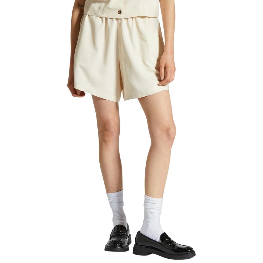BRIXTON || POLANCO SHORT WHITE SMOKE