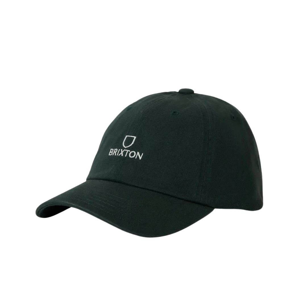BRIXTON || ALPHA LP CAP DEEP FOREST RINSE