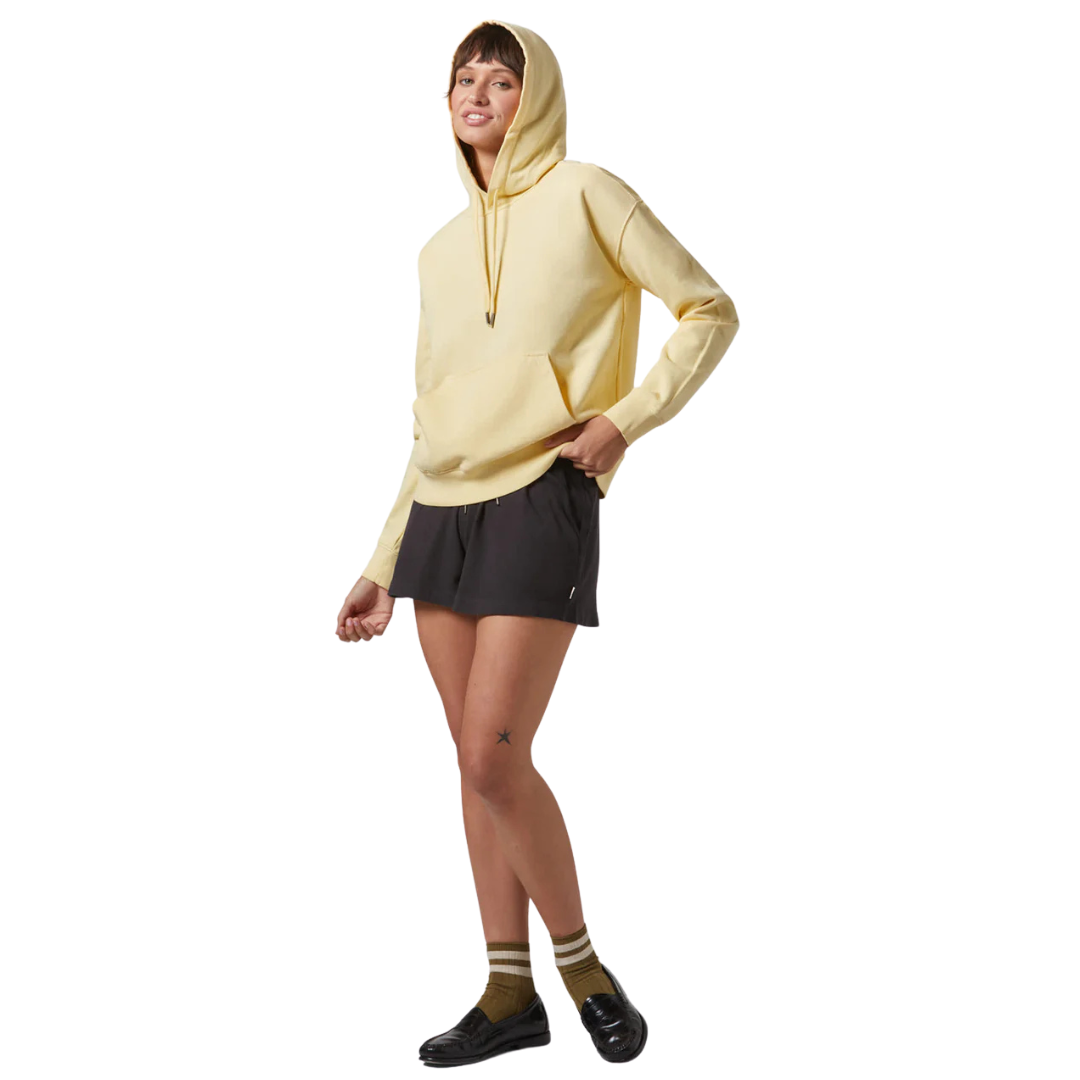 BRIXTON || CROSS LOOP HOODIE PANNA COTTA