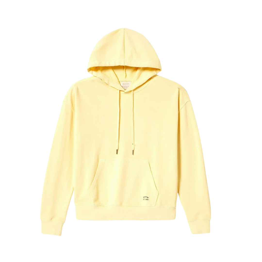 BRIXTON || CROSS LOOP HOODIE PANNA COTTA
