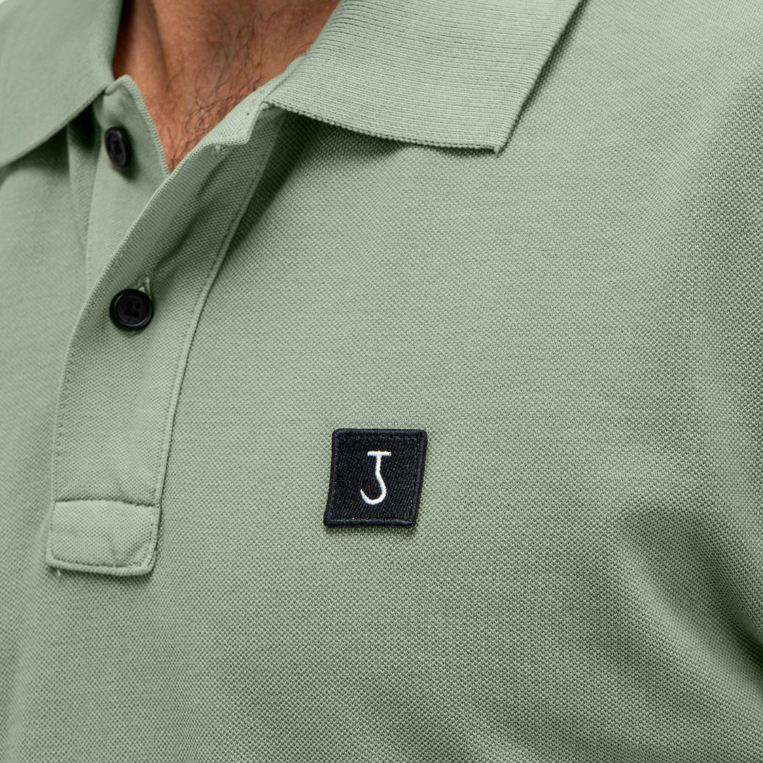 BUTCHER OF BLUE || ARMY PIQUE POLO JADE GREEN