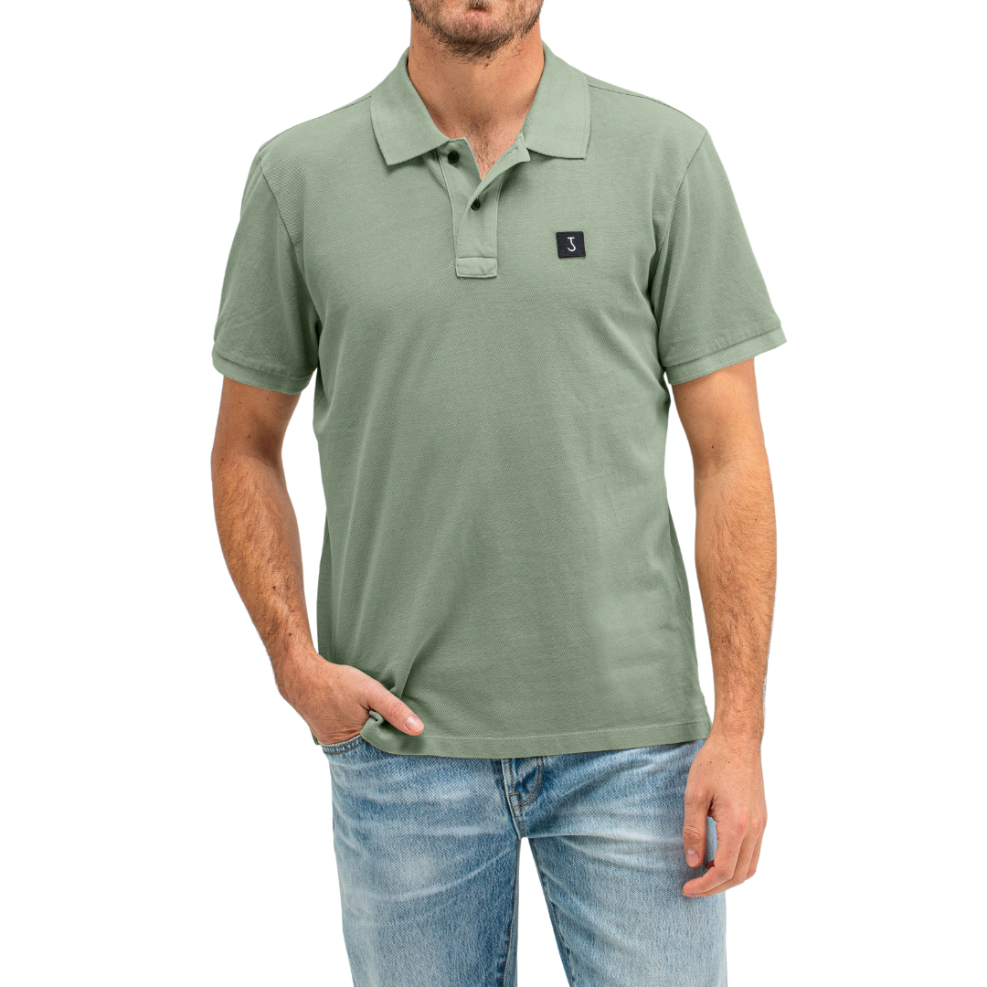 BUTCHER OF BLUE || ARMY PIQUE POLO JADE GREEN