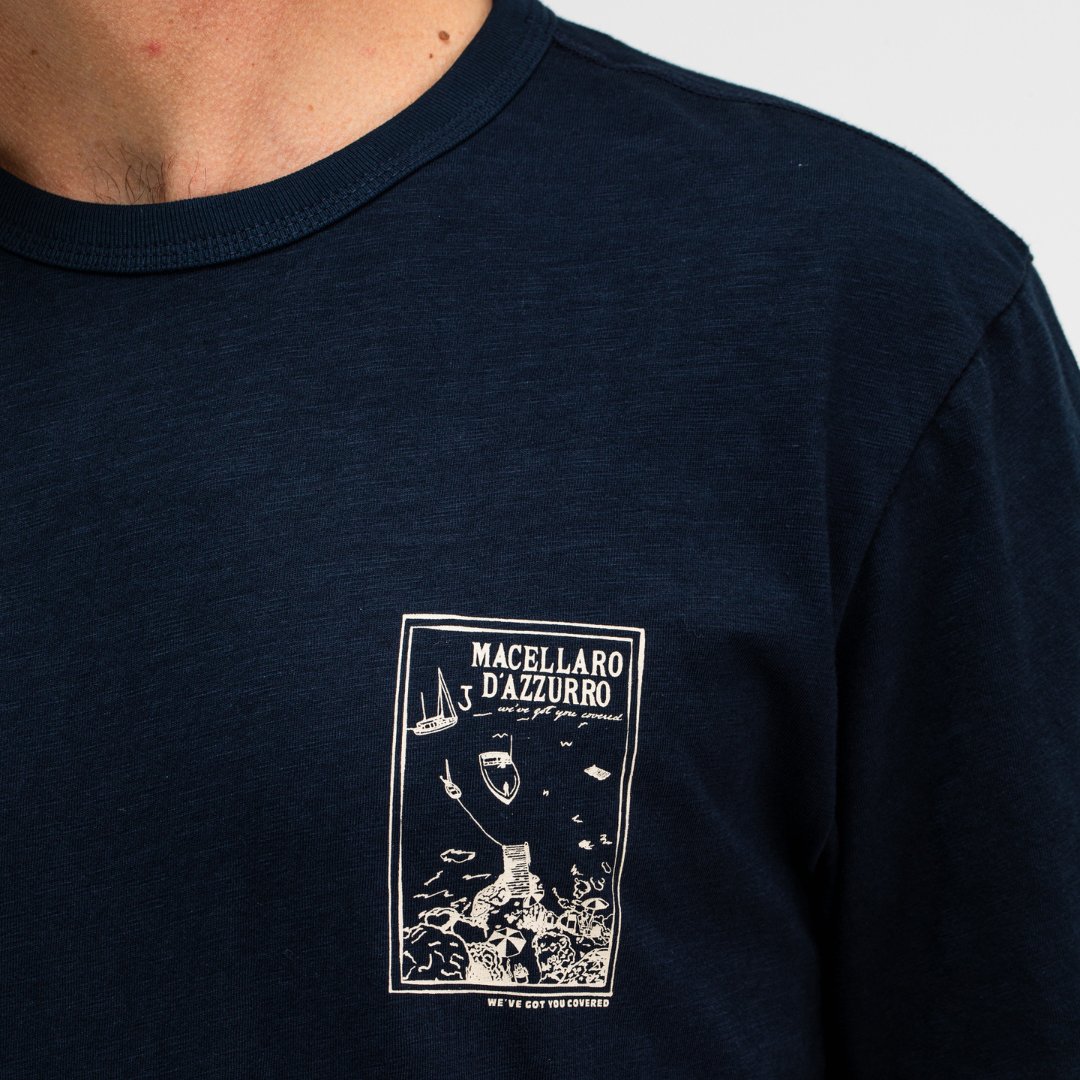 BUTCHER OF BLUE || FRESCO DAZZURO TEE ALASKA BLUE