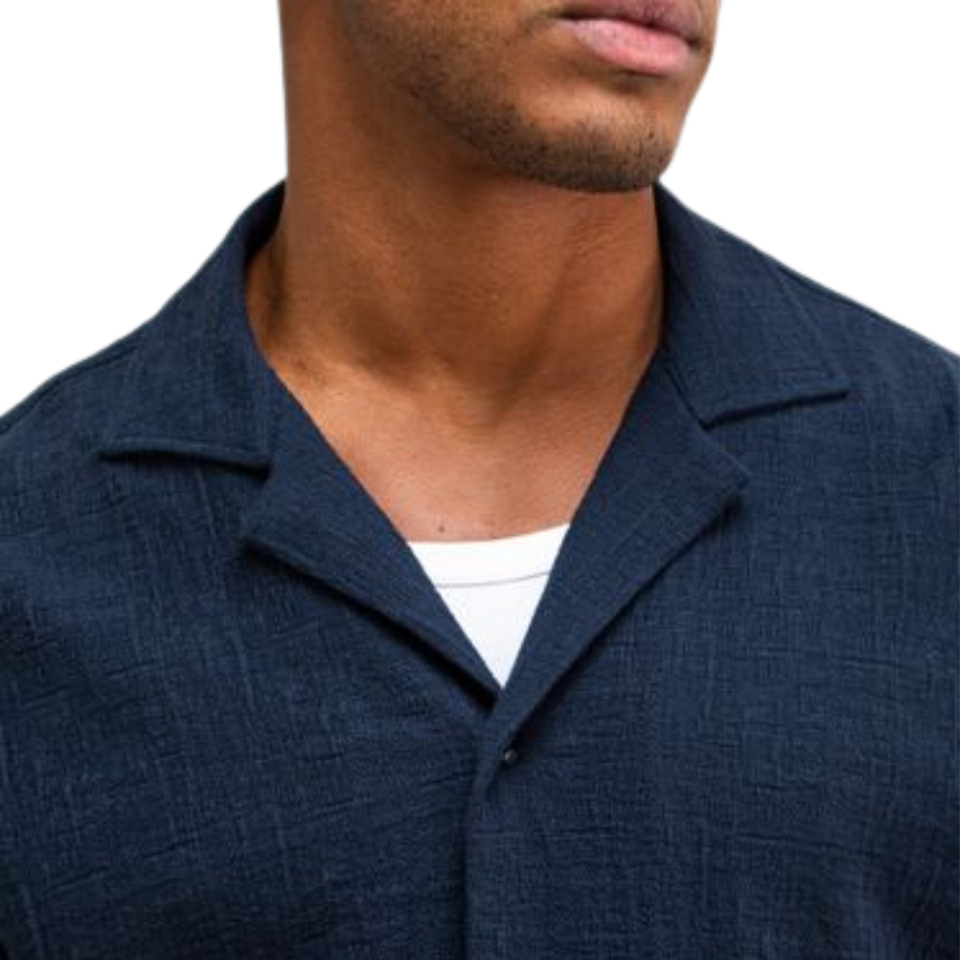 BUTCHER OF BLUE || RIPLEY STRUCTURE SHIRT ALASKA BLUE
