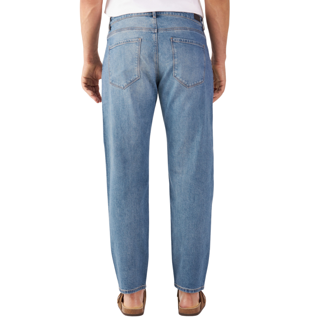 DAWN || RISE RELAXED JEANS BRIGHT BLUE