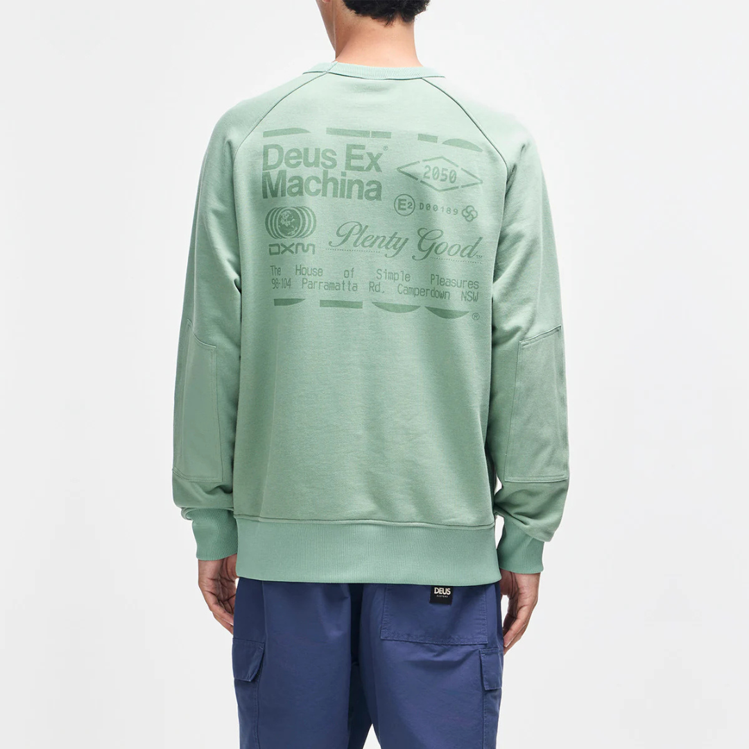 DEUS EX MACHINA || PLENTY GOOD CREW LODEN FROST GREEN