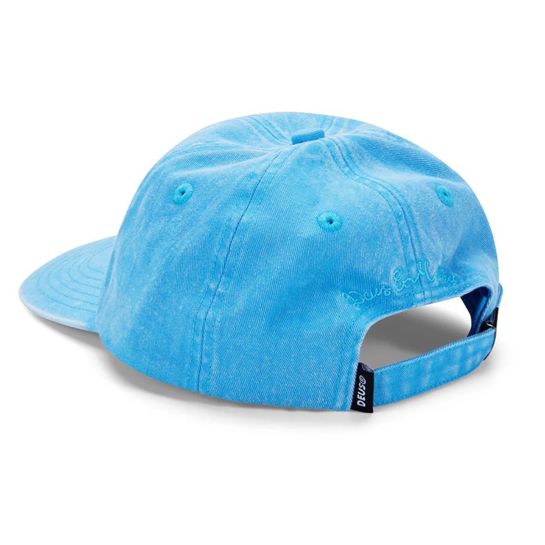 DEUS EX MACHINA || SHIELD GARMENT DYED DAD CAP BONNIE BLUE