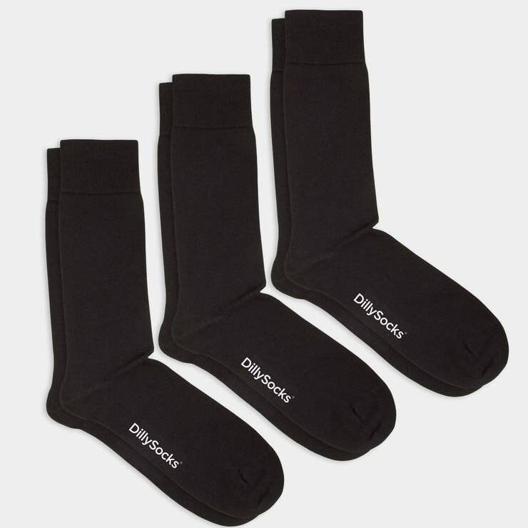 DILLYSOCKS || SMOOTH NIGHT BLACK PACK