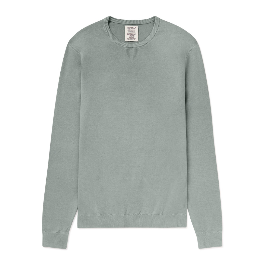 ECOALF || MANZANOALF KNIT MAN - DUSTY MINT