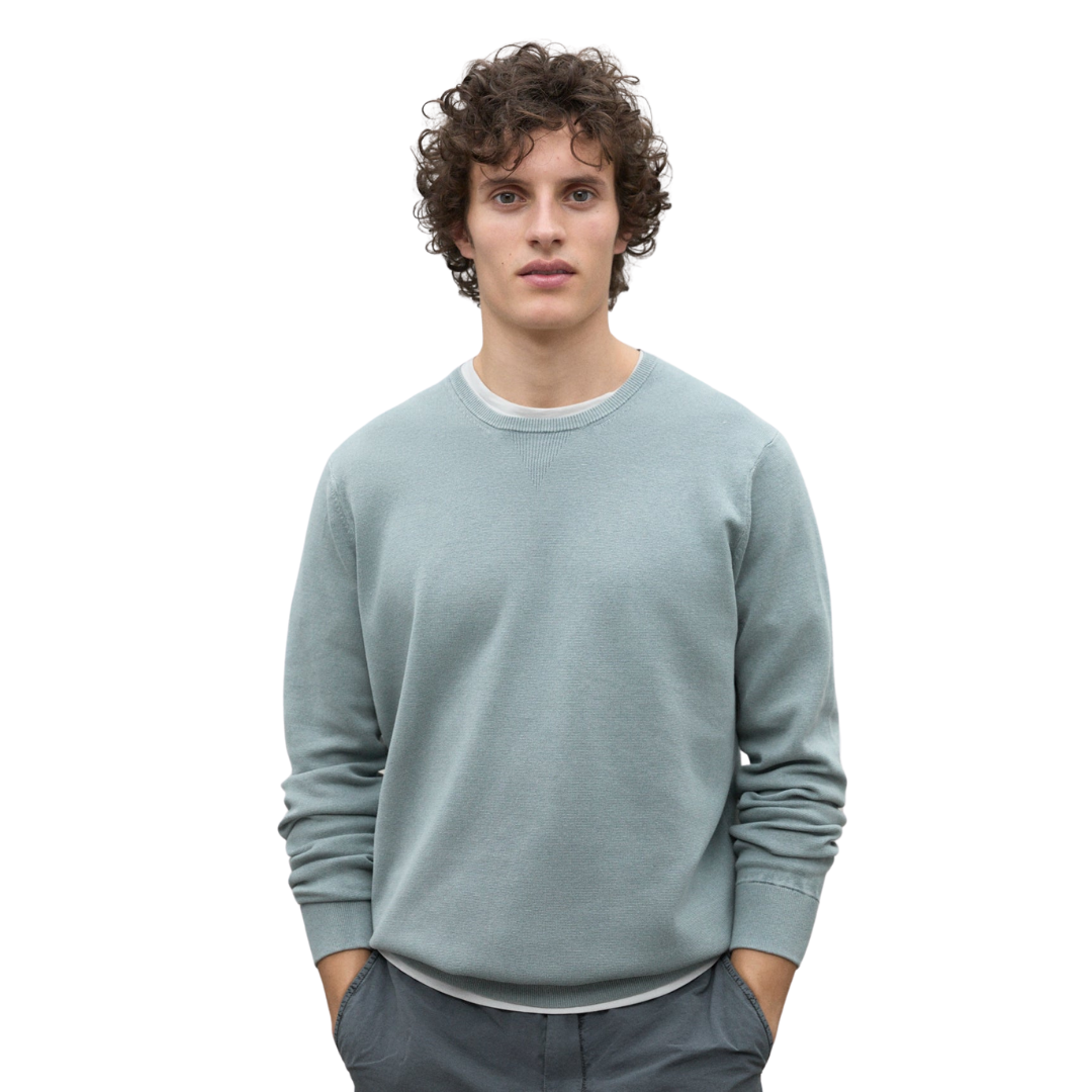 ECOALF || MANZANOALF KNIT MAN - DUSTY MINT
