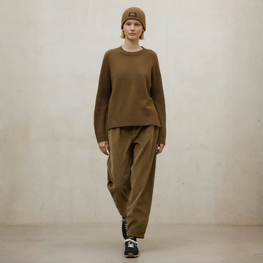 ECOALF || FIORA PANTS WOMAN BISCOTTI