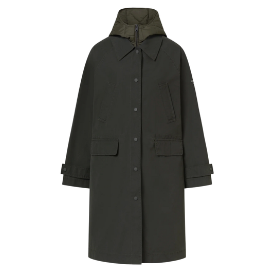 ECOALF || HYDEN JACKET WOMAN DARK BEETLE