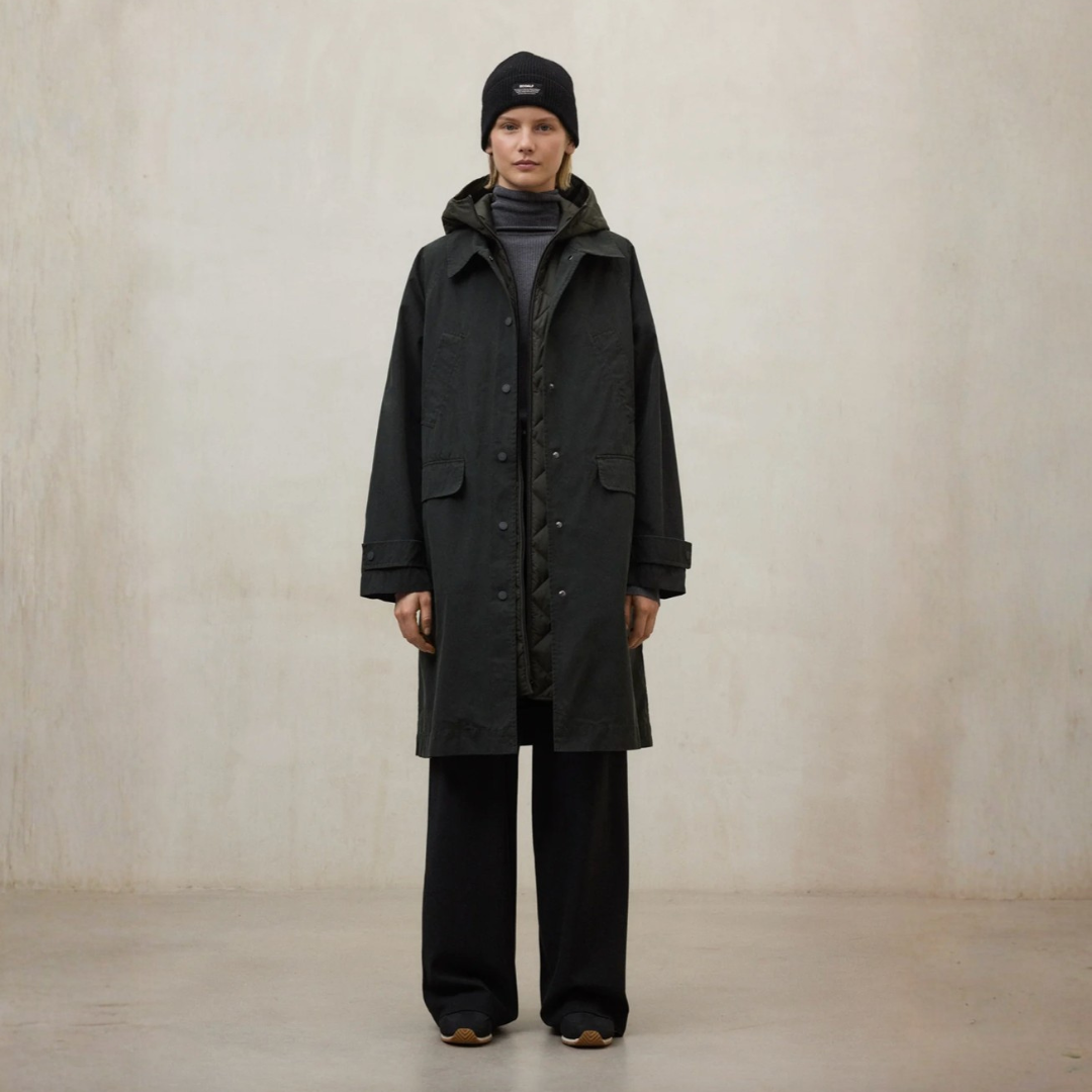 ECOALF || HYDEN JACKET WOMAN DARK BEETLE