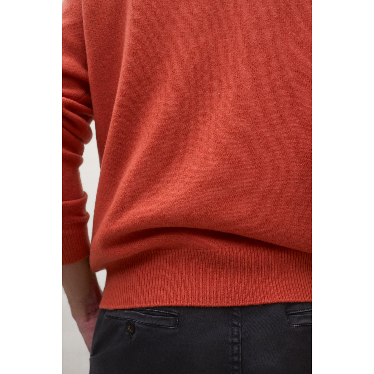 ECOALF || LAGUNA KNIT MAN BURNED ORANGE