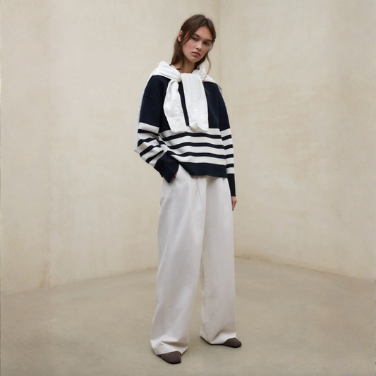 ECOALF || MIEL LINEN PANTS WOMAN RAW