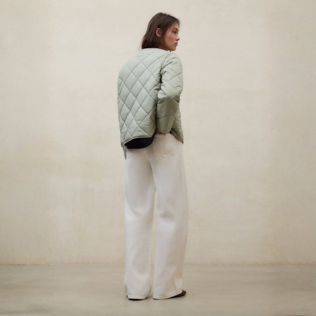 ECOALF || MUSA RHOMB JACKET WOMAN SAGE