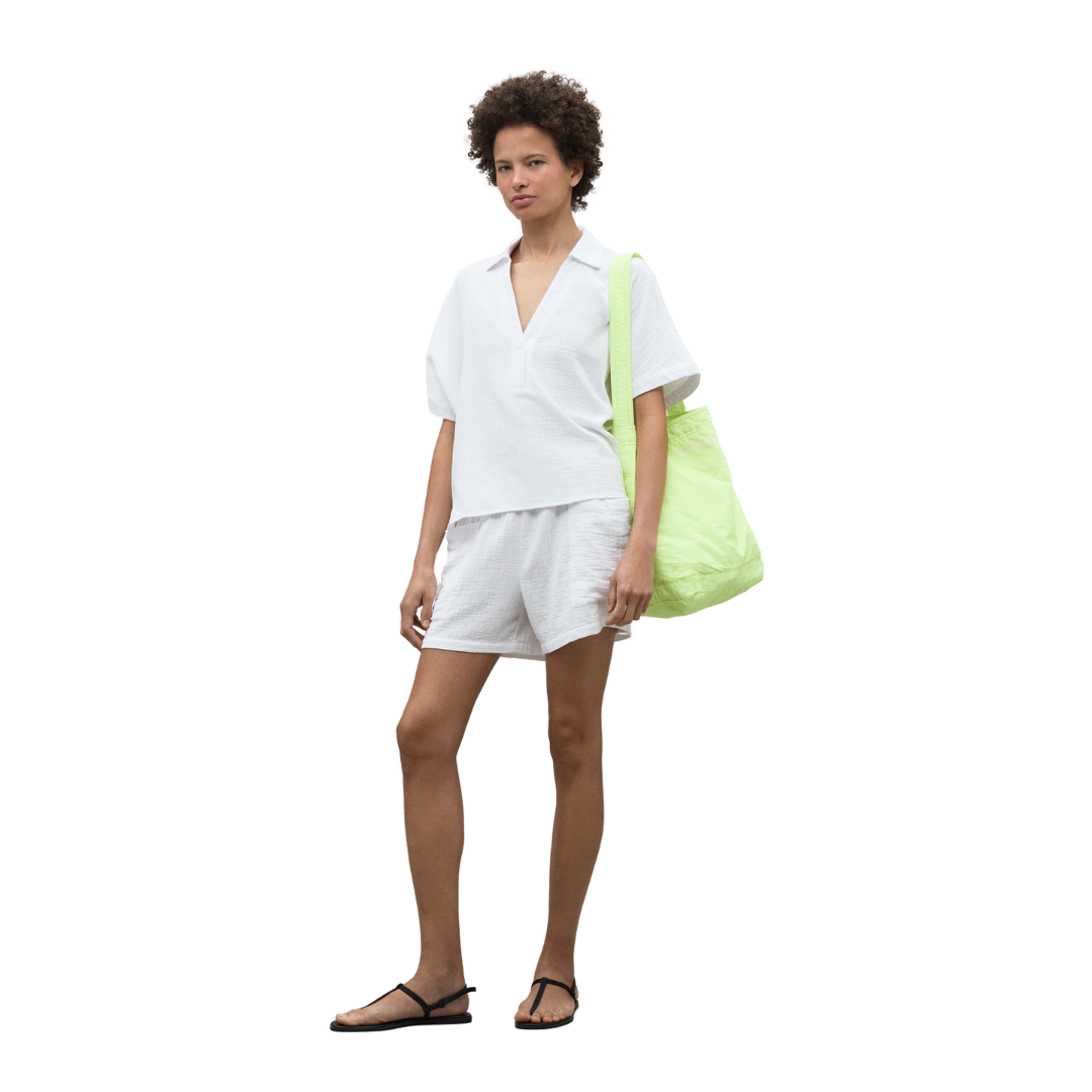 ECOALF || DENISALF SHIRT WOMAN WHITE
