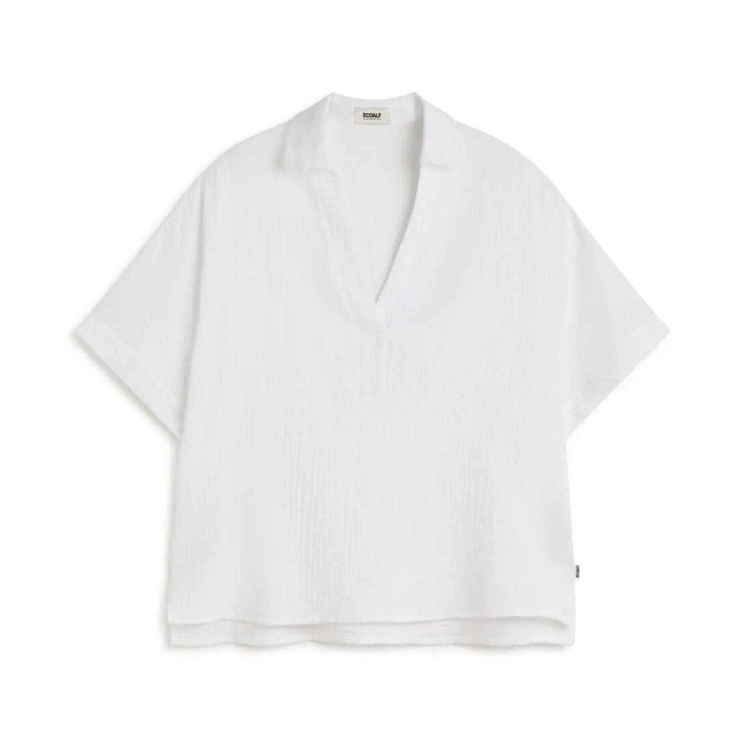 ECOALF || DENISALF SHIRT WOMAN WHITE
