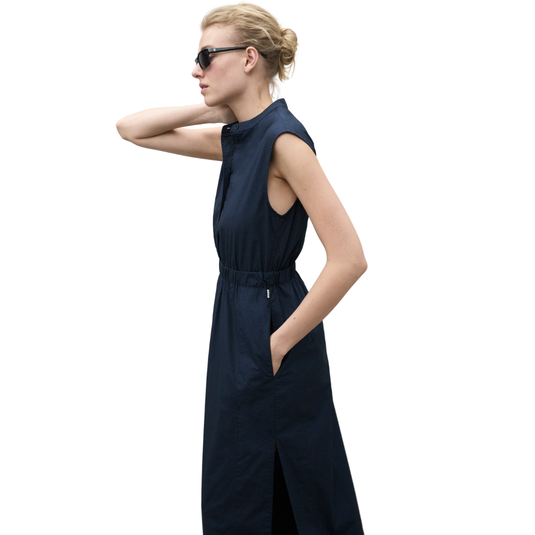 ECOALF || MIKAALF DRESS WOMAN DEEP NAVY
