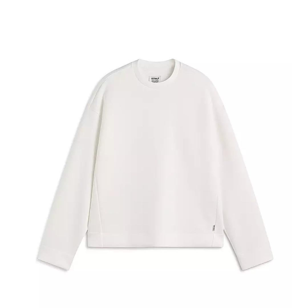 ECOALF || VALDIVIAALF SWEATSHIRT OFF WHITE