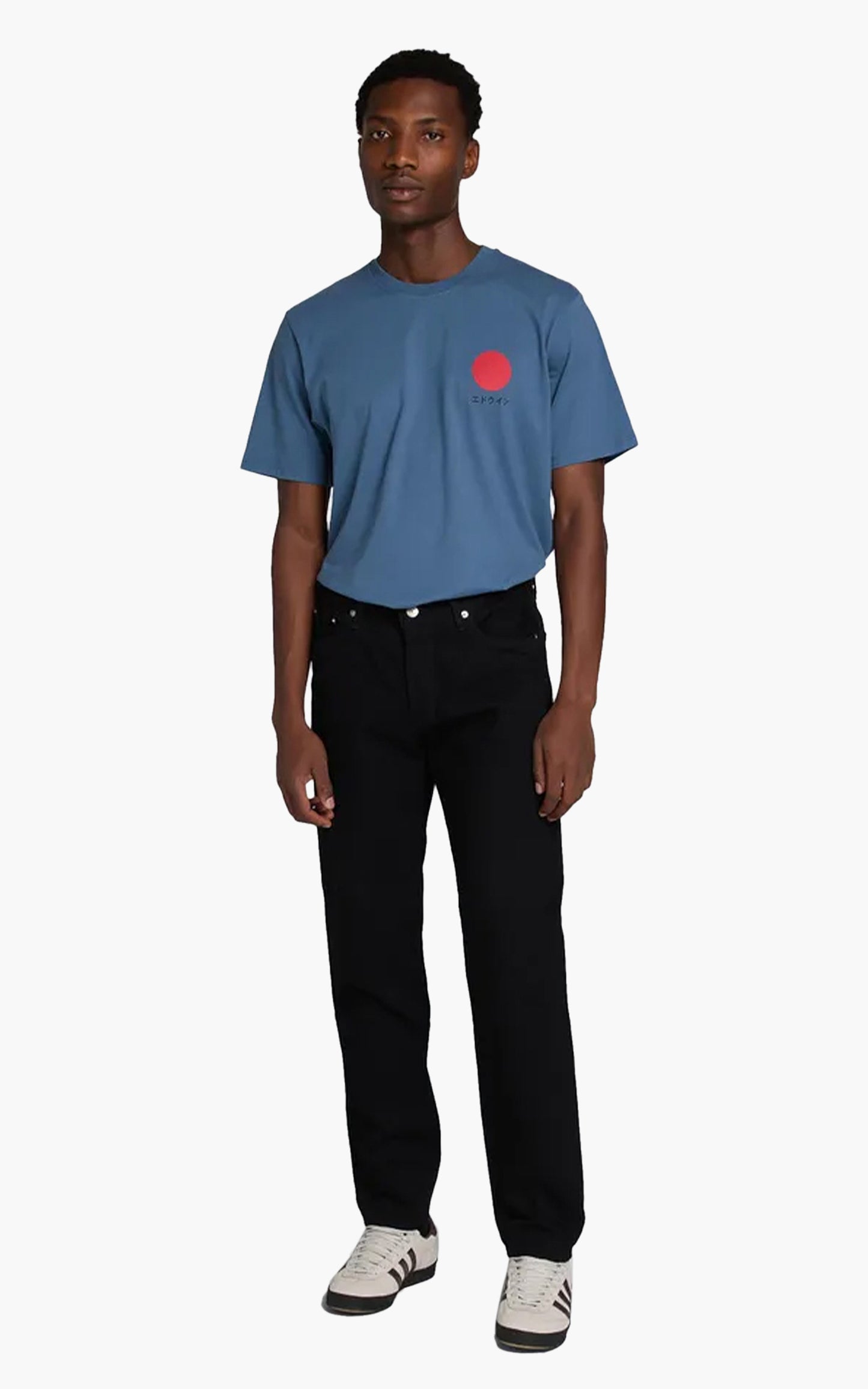EDWIN || REGULAR TAPERED KAIHARA RIGHT HAND BLACK DENIM