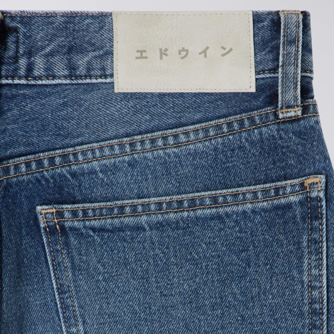 EDWIN || W`ZETA PANT BLUE TOPAZE WASH