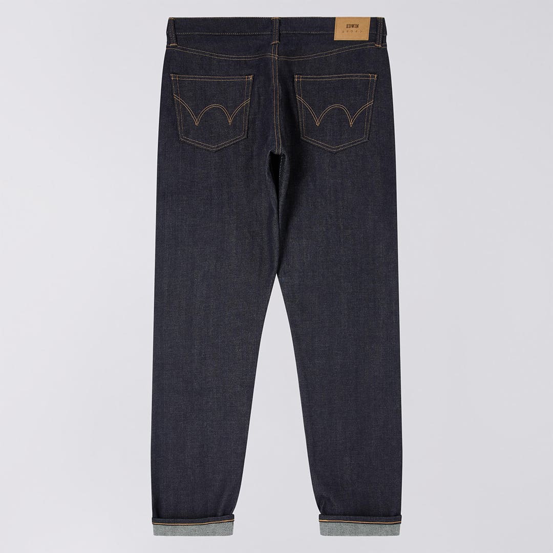 EDWIN || REGULAR TAPERED KURABO RECYCLE DENIM RED SELVAGE