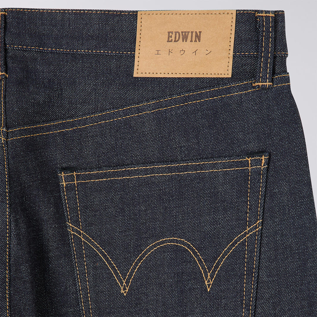 EDWIN || REGULAR TAPERED KURABO RECYCLE DENIM RED SELVAGE