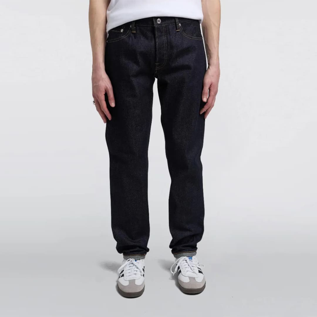 EDWIN || REGULAR TAPERED KURABO RECYCLE DENIM RED SELVAGE