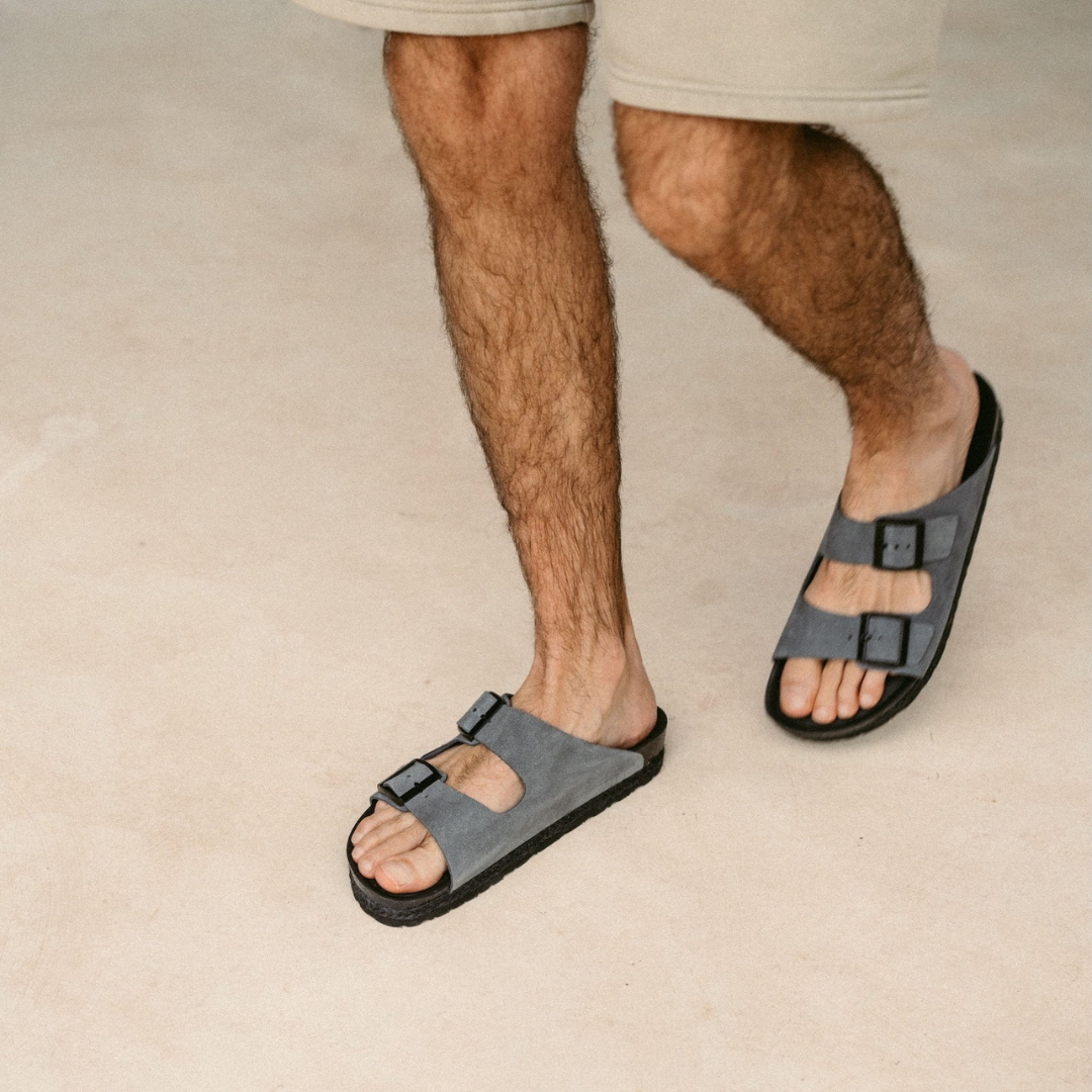 ESPADRIJ || AMI VELOUR MEN ASPHALT