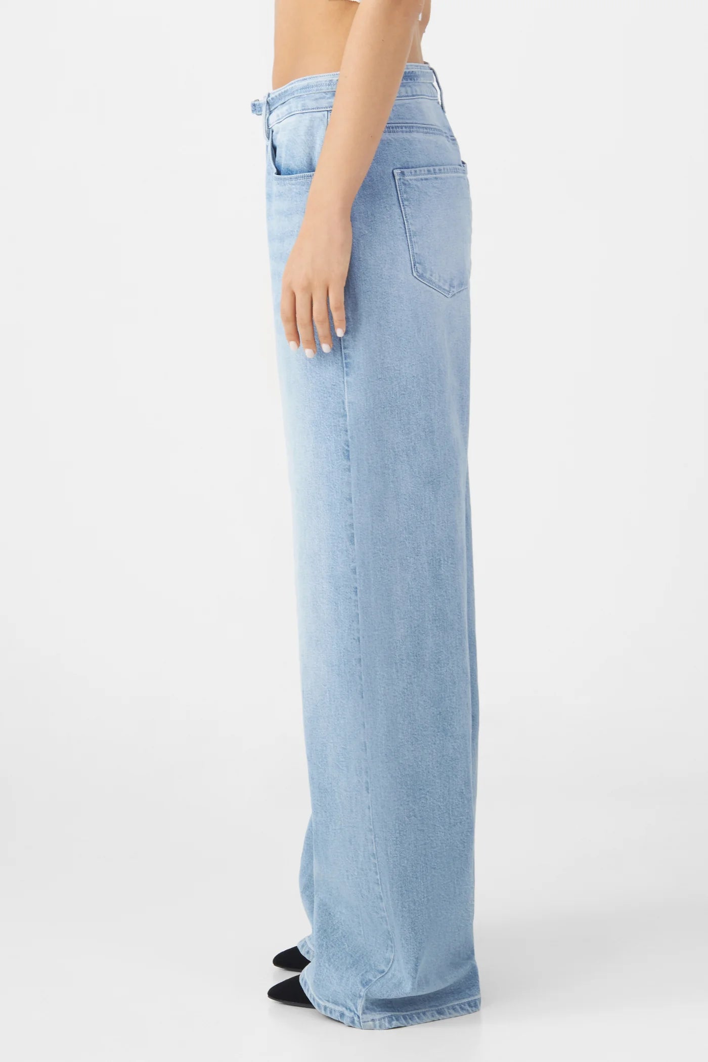DAWN || SUNNY WIDE LEG BRIGHT BLUE