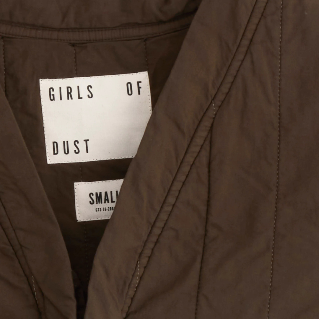 GIRLS OF DUST || CORK VEST JAVA BROWN