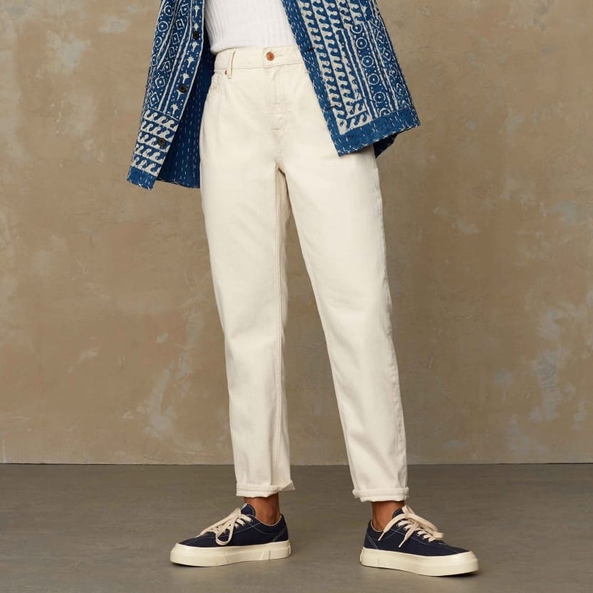KINGS OF INDIGO || CAROLINE CROPPED JEANS