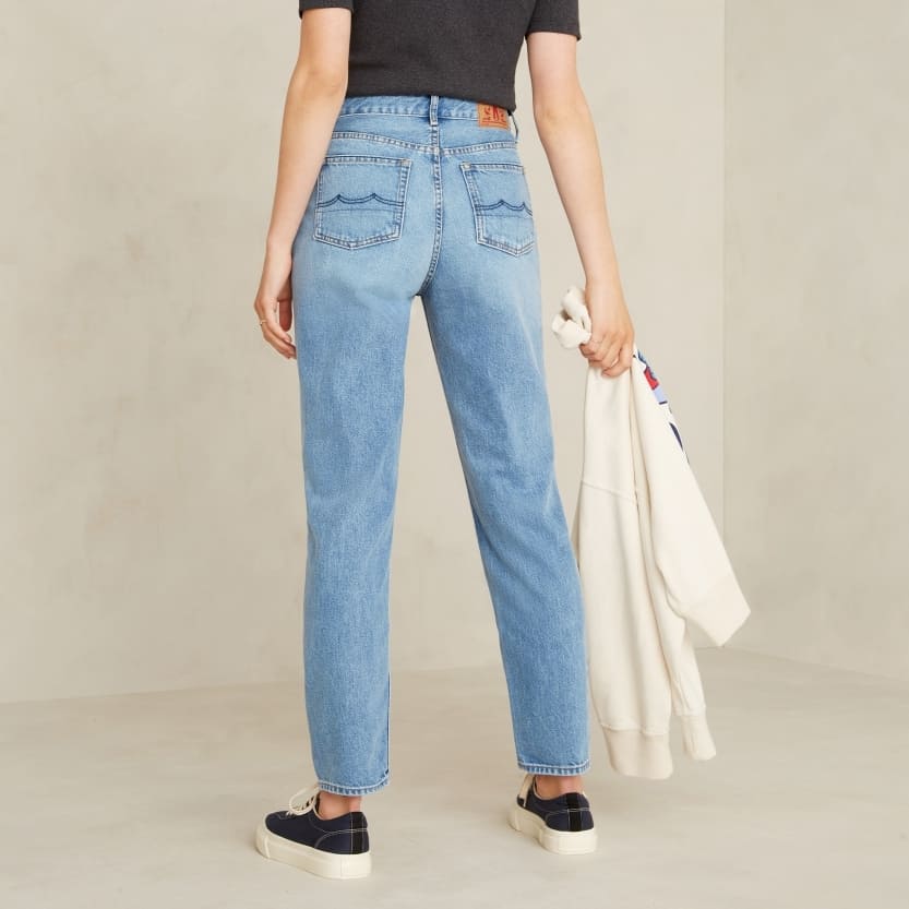 KINGS OF INDIGO || CAROLINE CROPPED JEANS