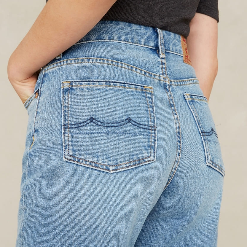 KINGS OF INDIGO || CAROLINE CROPPED JEANS