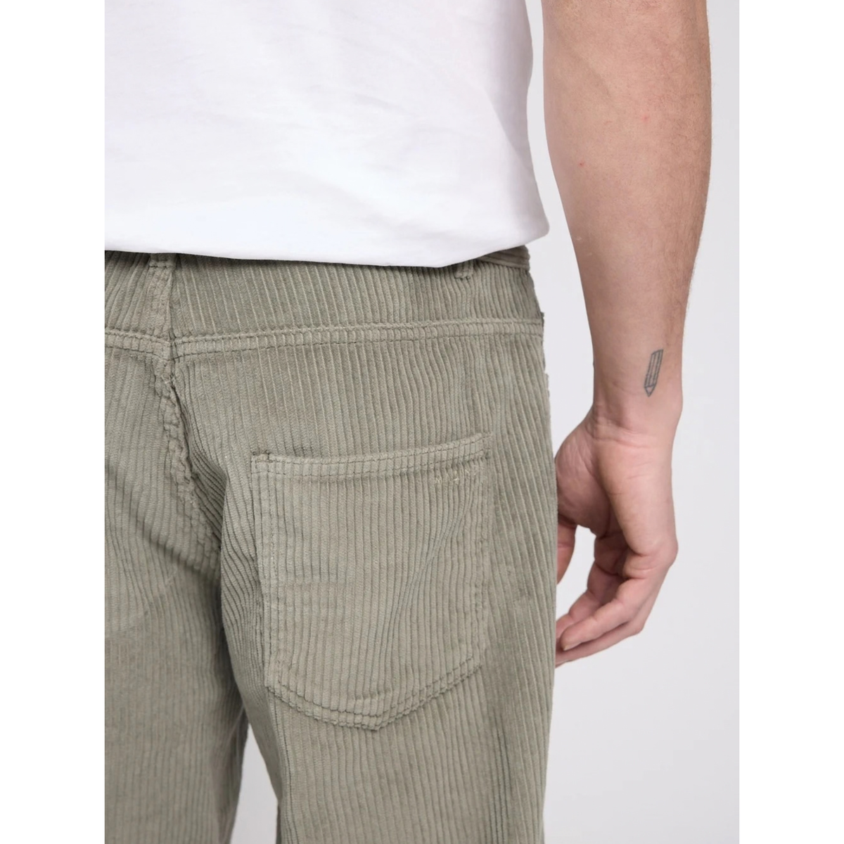 MAZINE || CORDUROY 5 POCKET PANTS MEN ORGANIC COTTON LIGHT BOTTLE