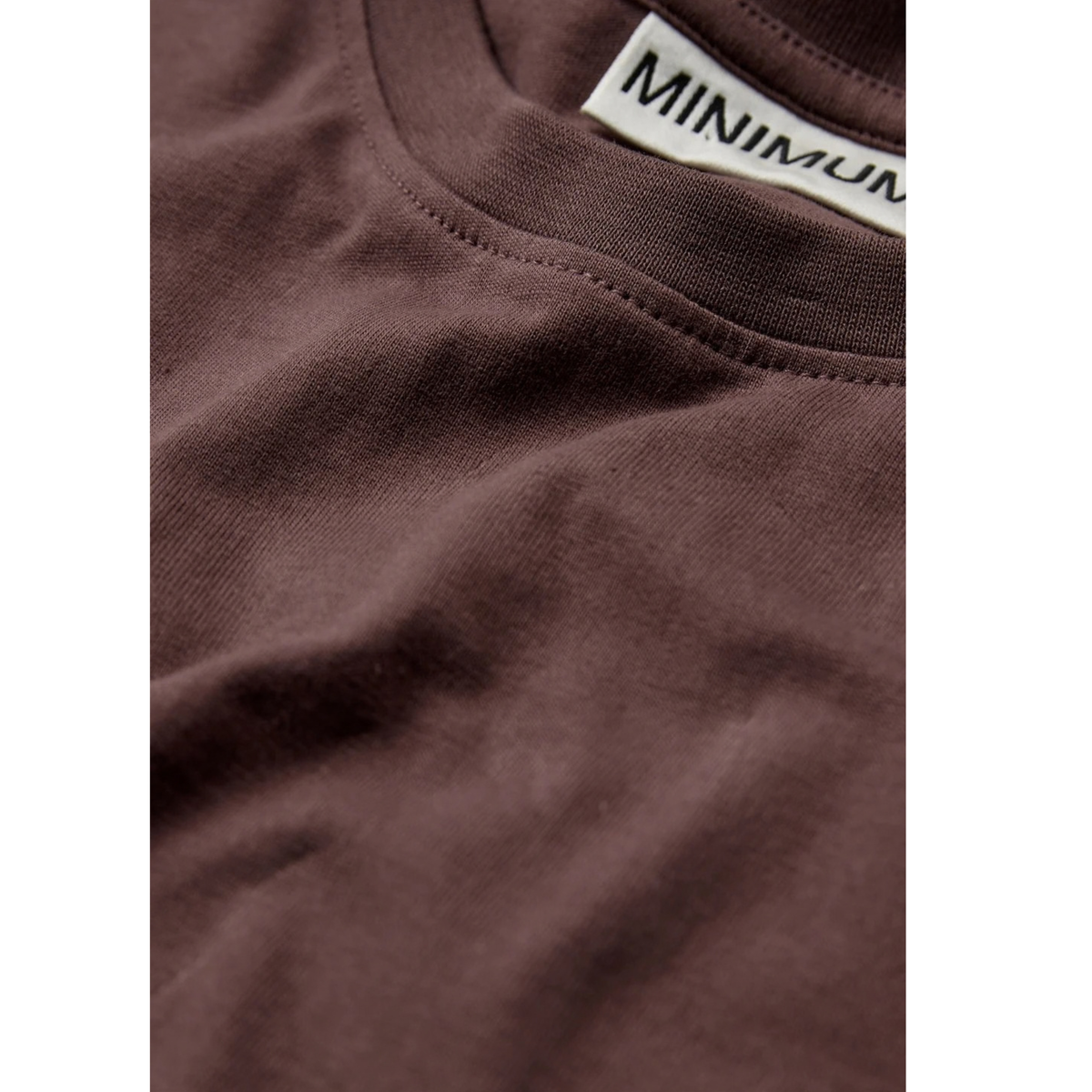 MINIMUM || LILOU T-SHIRT PEPPERCORN WOMAN
