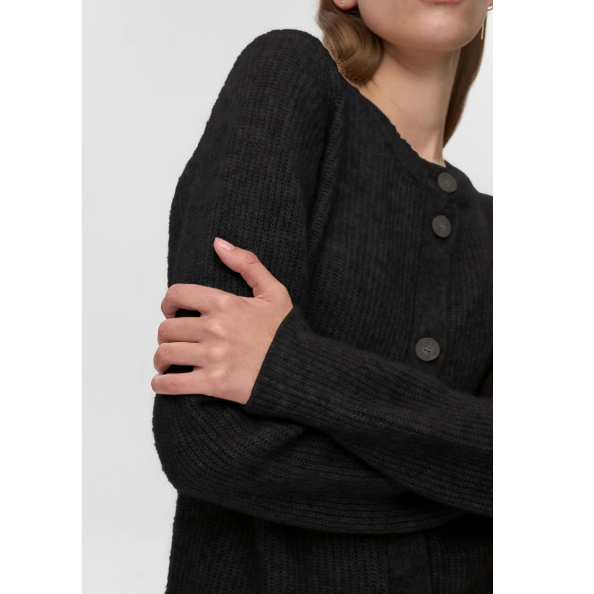 MINIMUM || KORA CARDIGAN BLACK WOMEN